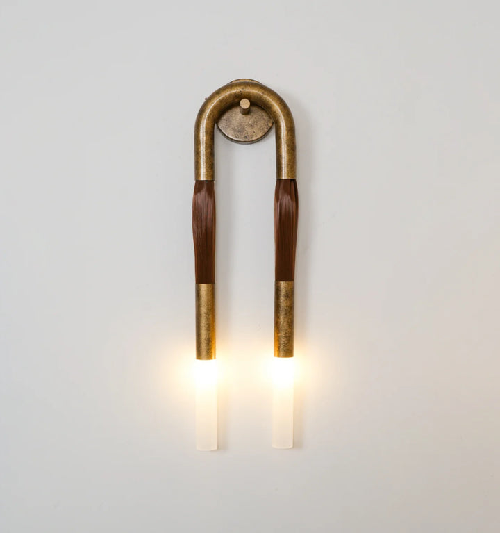Horsehair Wall Lamp