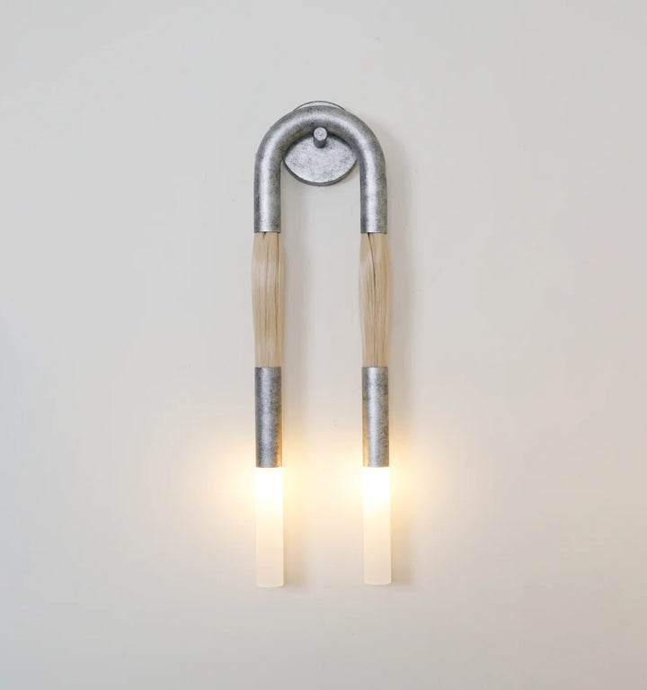 Horsehair Wall Lamp