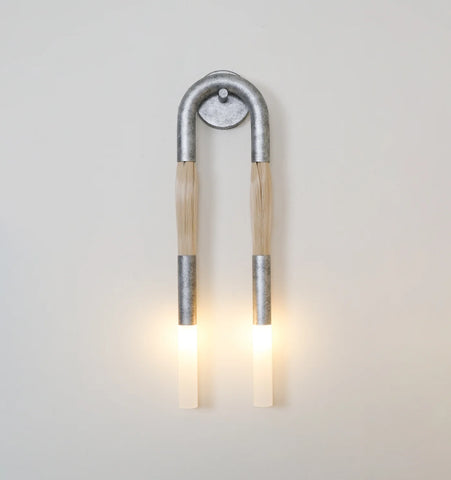 Horsehair Wall Lamp