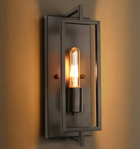 INDUSTRIAL STYLE IRON WALL LAMP