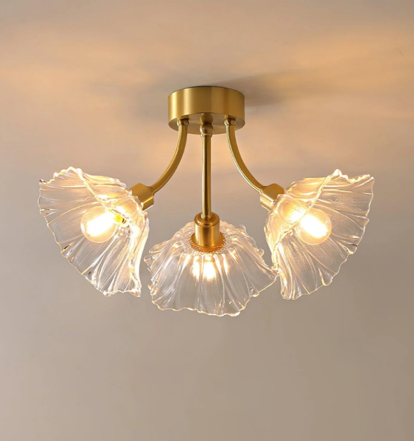 Kalin Flower Glass Ceiling Lamp