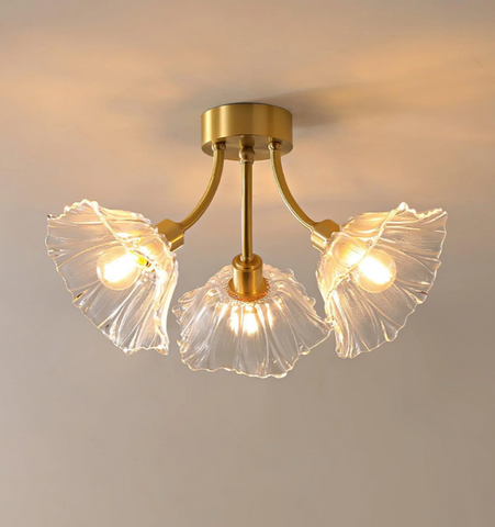 Kalin Flower Glass Ceiling Lamp