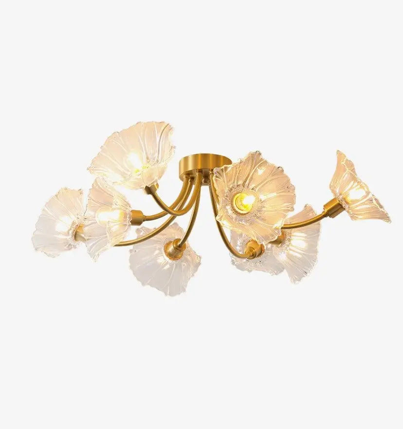 Kalin Flower Glass Ceiling Lamp