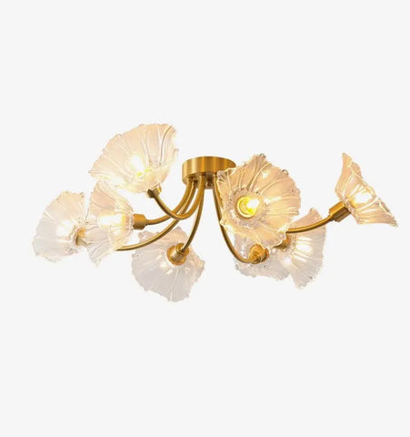Kalin Flower Glass Ceiling Lamp