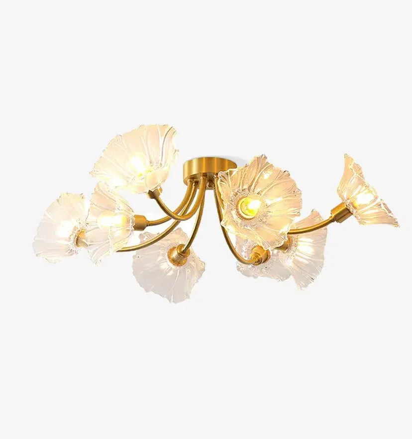 Kalin Flower Glass Ceiling Lamp