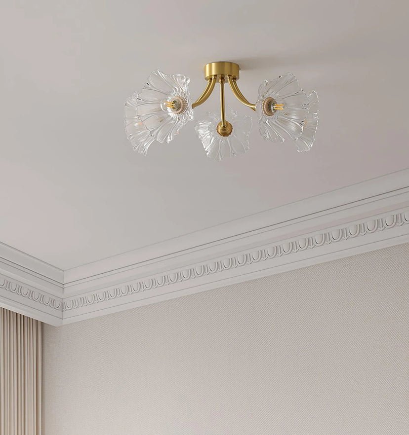 Kalin Flower Glass Ceiling Lamp