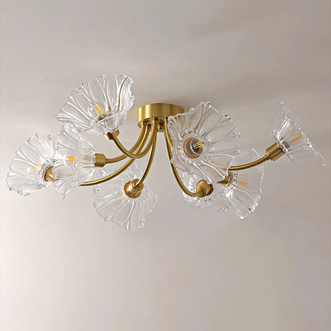Kalin Flower Glass Ceiling Lamp