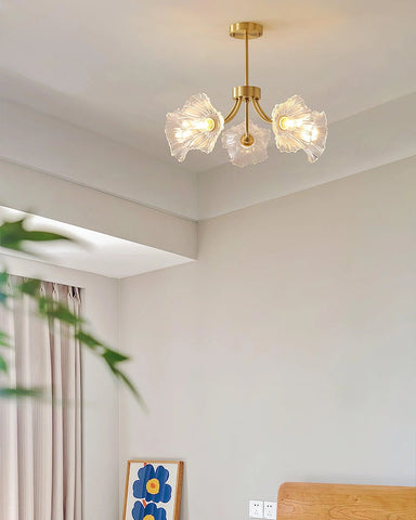 Kalin Flower Glass Chandelier