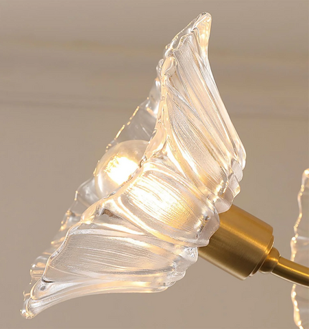 Kalin Flower Glass Chandelier