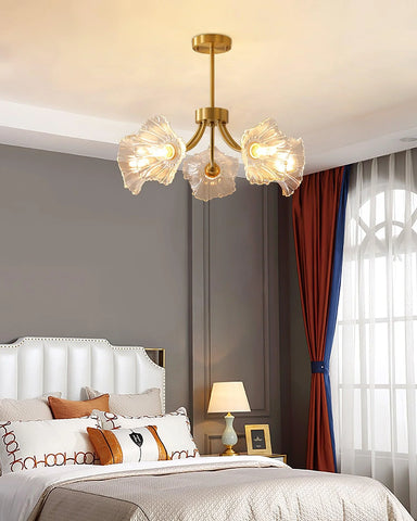 Kalin Flower Glass Chandelier