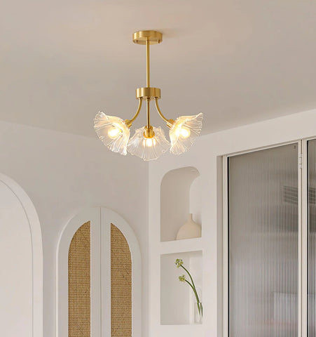 Kalin Flower Glass Chandelier