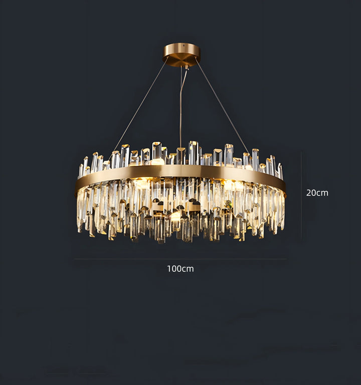 KATE ROYAL CRYSTAL CHANDELIER