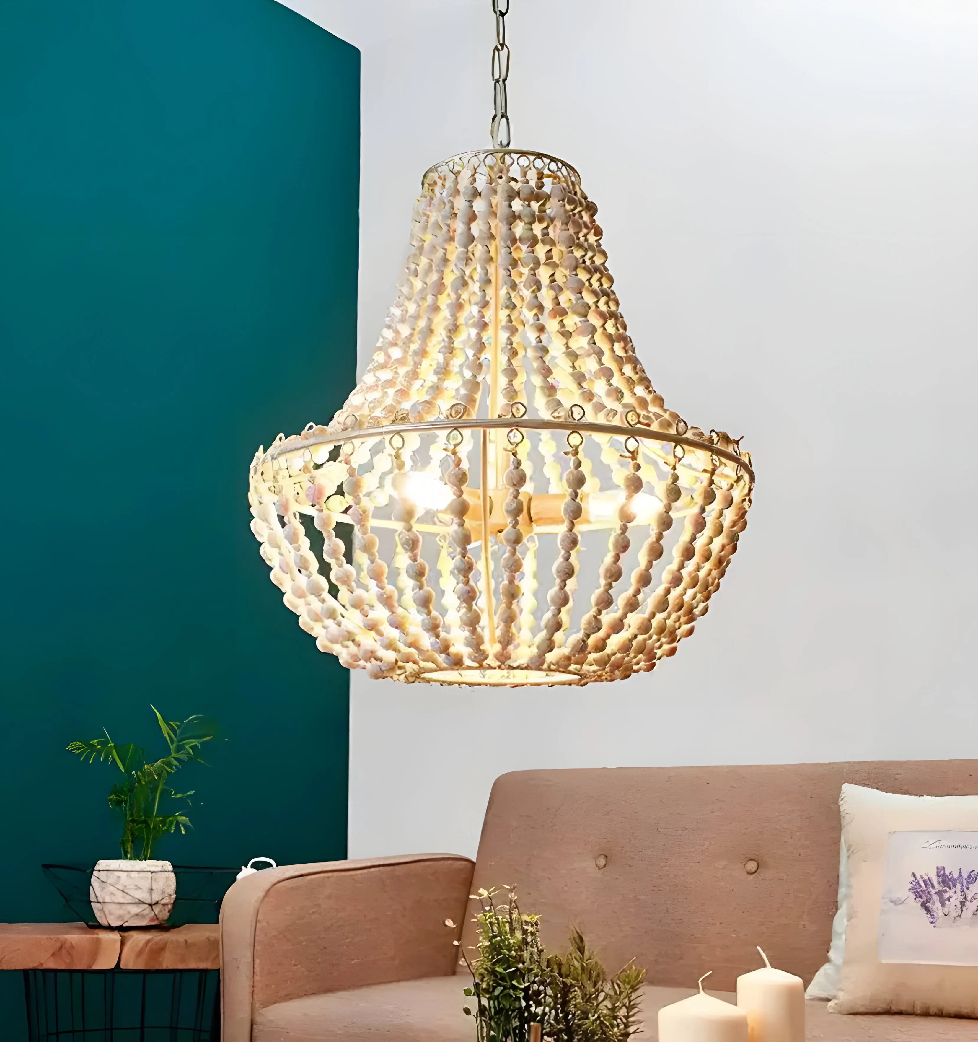 Koralky Wood Chandelier