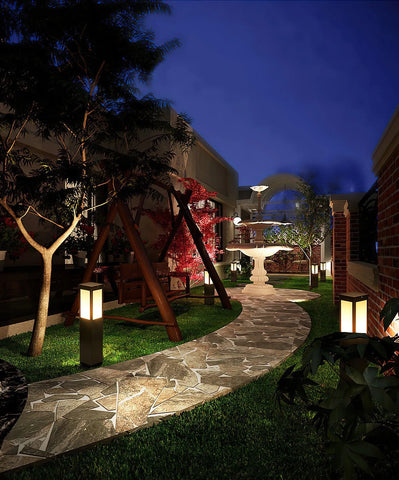 Kuzco Bollard Solar Outdoor Light - Yiarolight