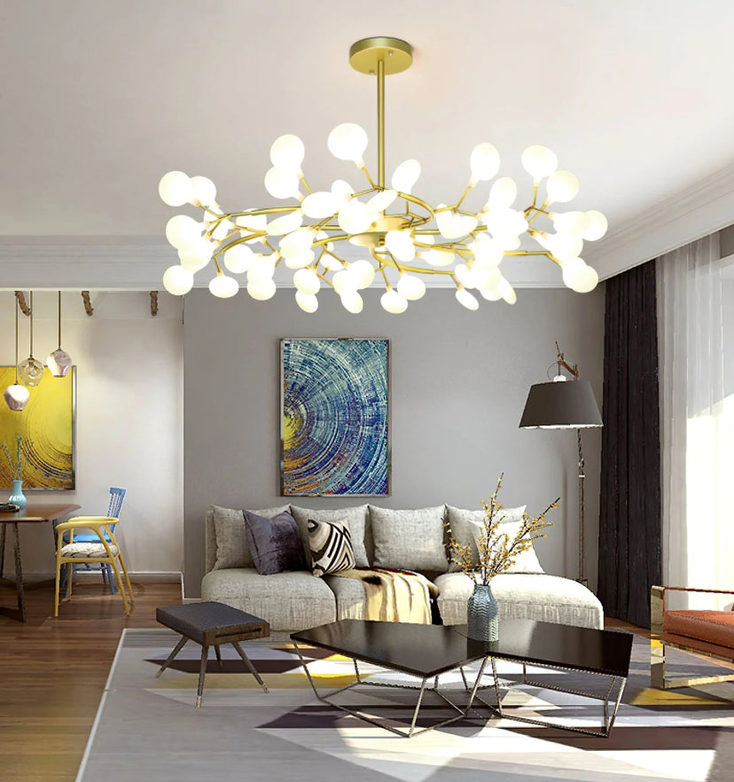 LED Firefly Sputnik Chandelier