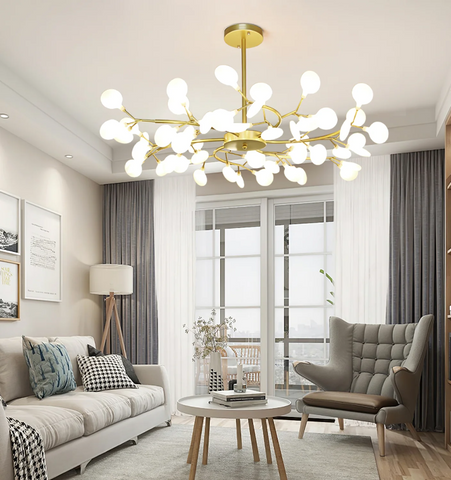 LED Firefly Sputnik Chandelier