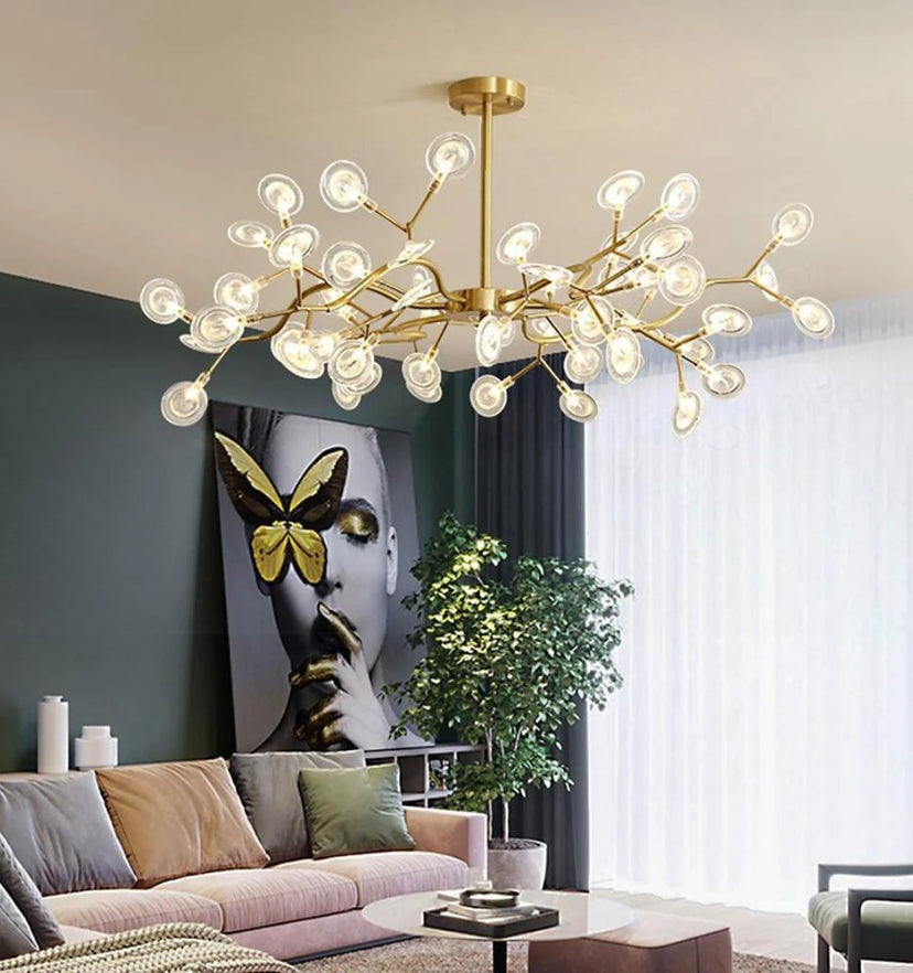 LED Firefly Sputnik Chandelier