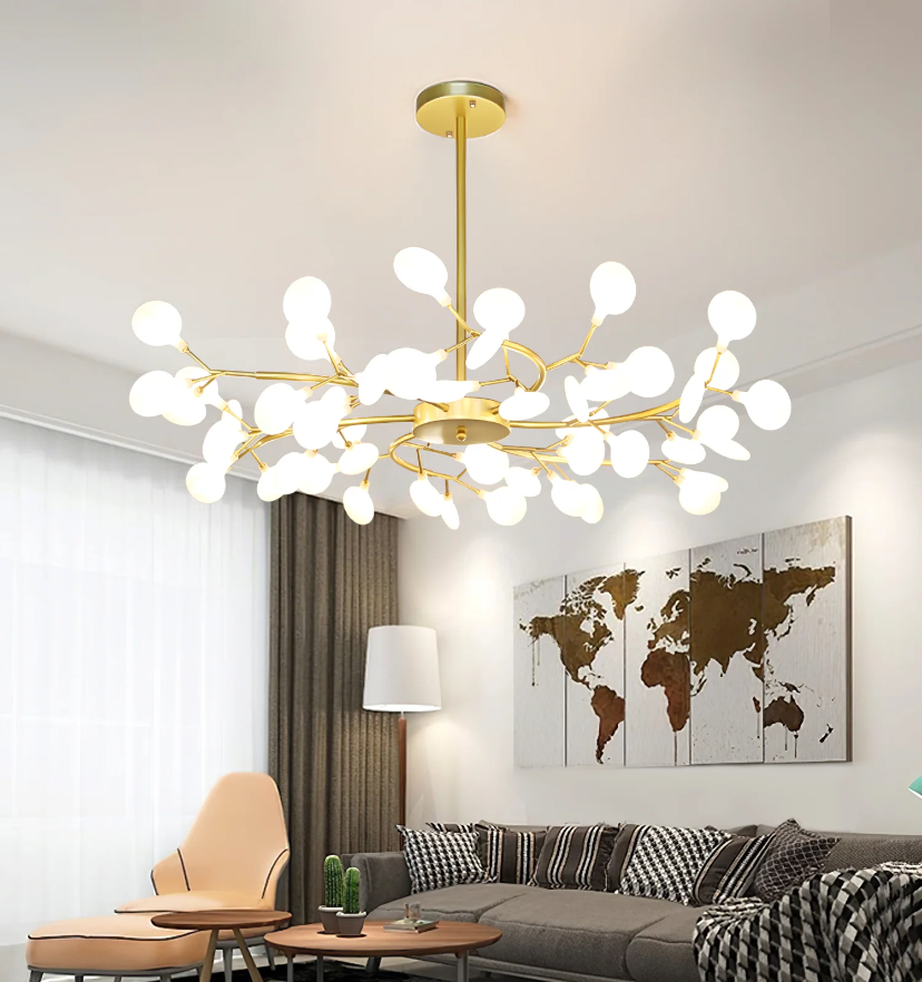 LED Firefly Sputnik Chandelier
