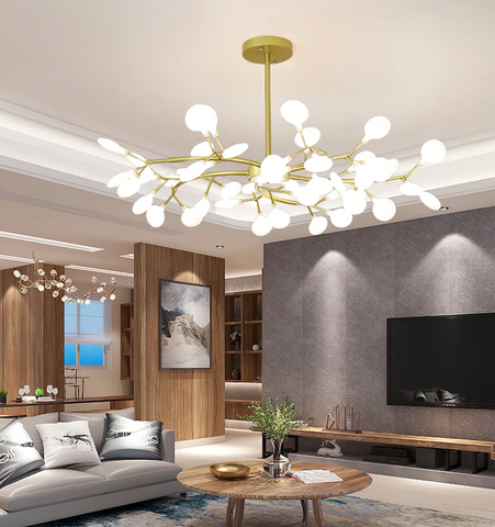 LED Firefly Sputnik Chandelier