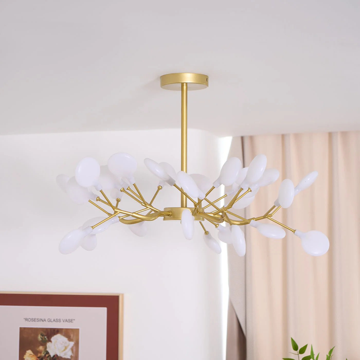 LED Firefly Sputnik Chandelier