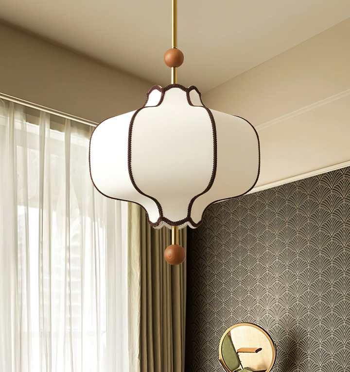 Lantern Fabric Pendant Light