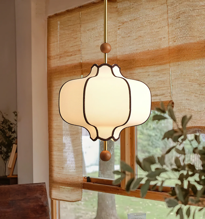 Lantern Fabric Pendant Light