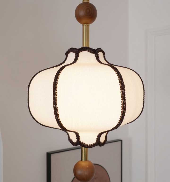 Lantern Fabric Pendant Light