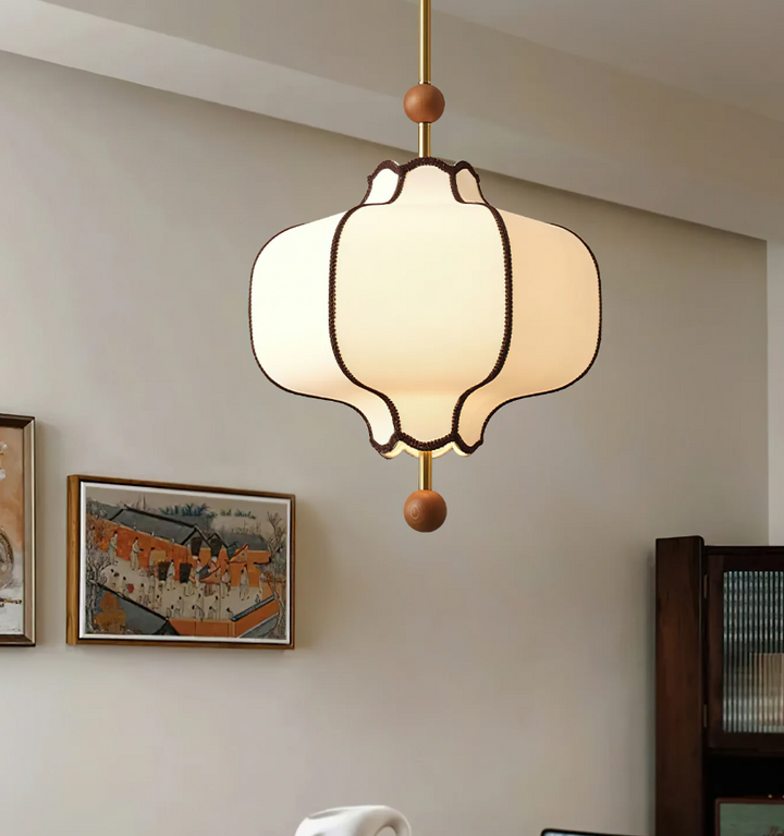 Lantern Fabric Pendant Light