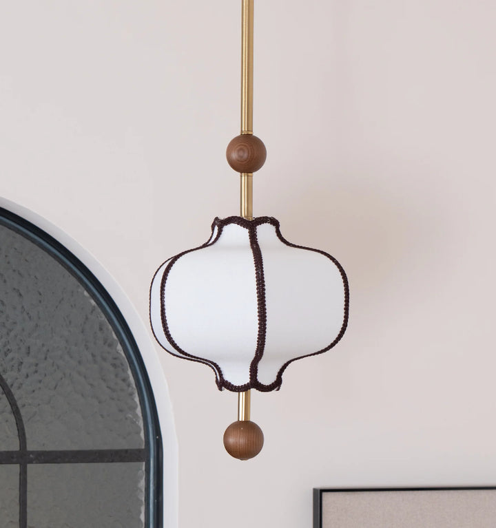 Lantern Fabric Pendant Light