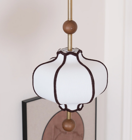 Lantern Fabric Pendant Light