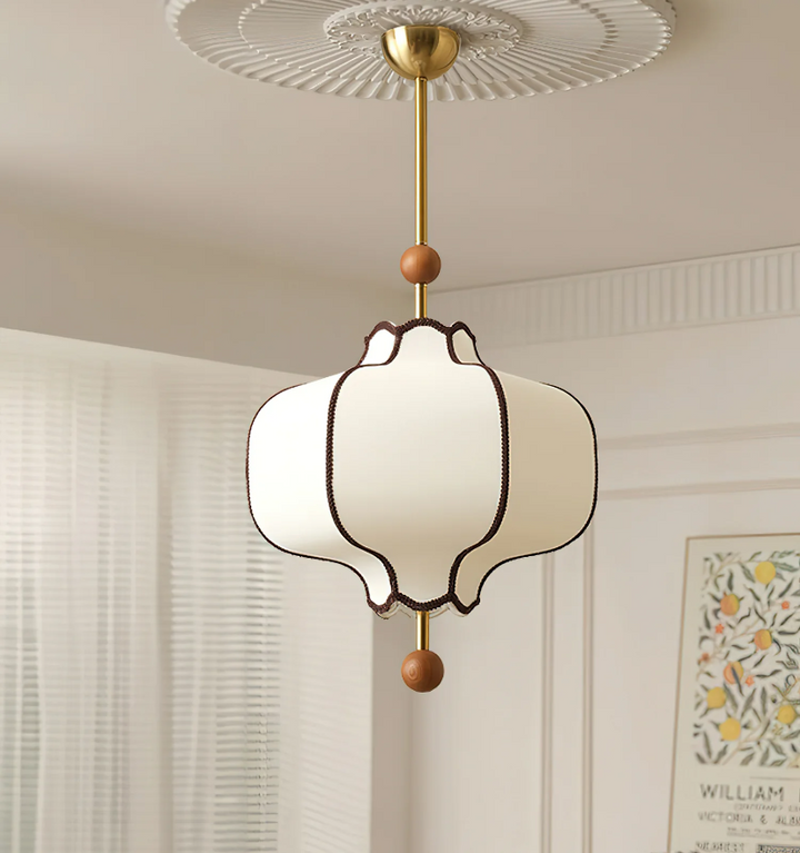 Lantern Fabric Pendant Light