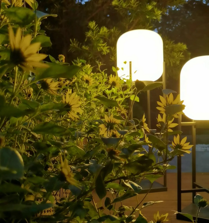 Lantern Outdoor Solar Floor Lamp
