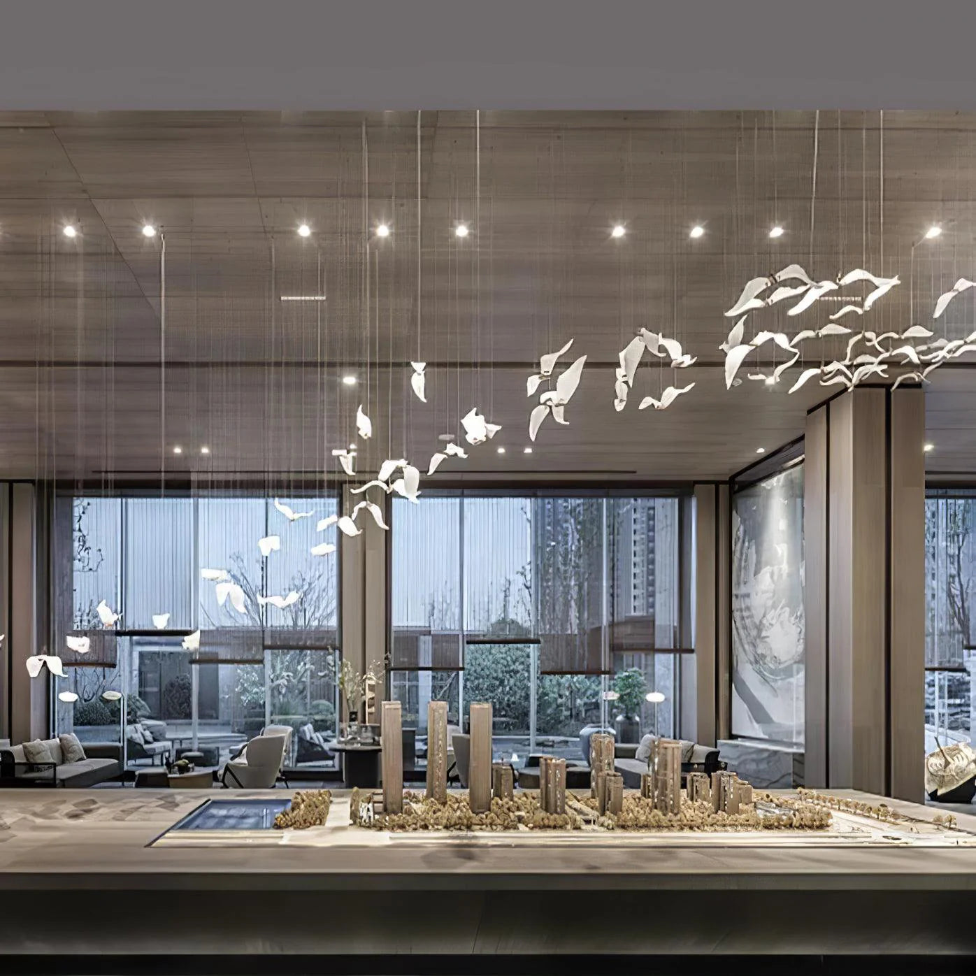 Large Seagull Chandelier - Yiarolight