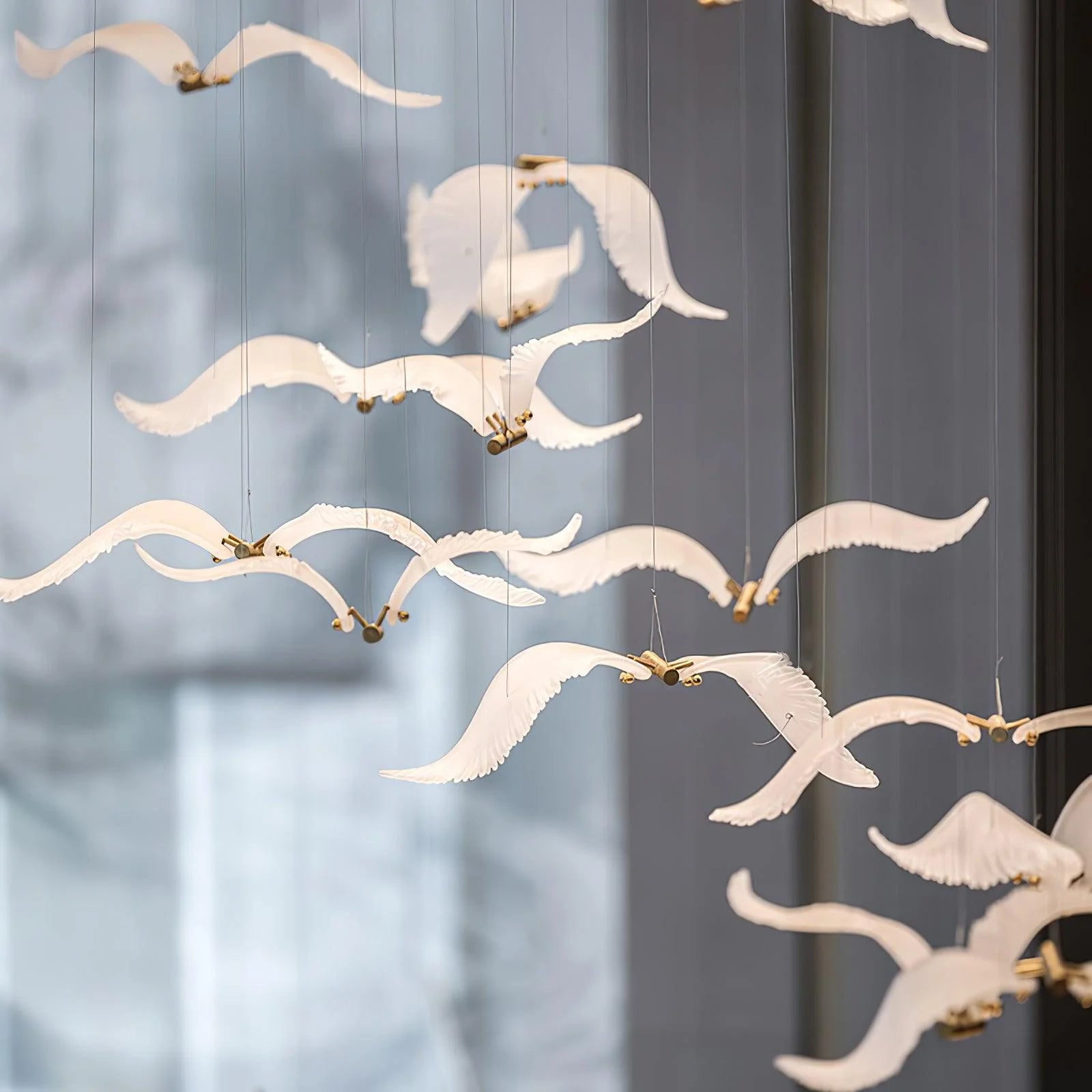Large Seagull Chandelier - Yiarolight