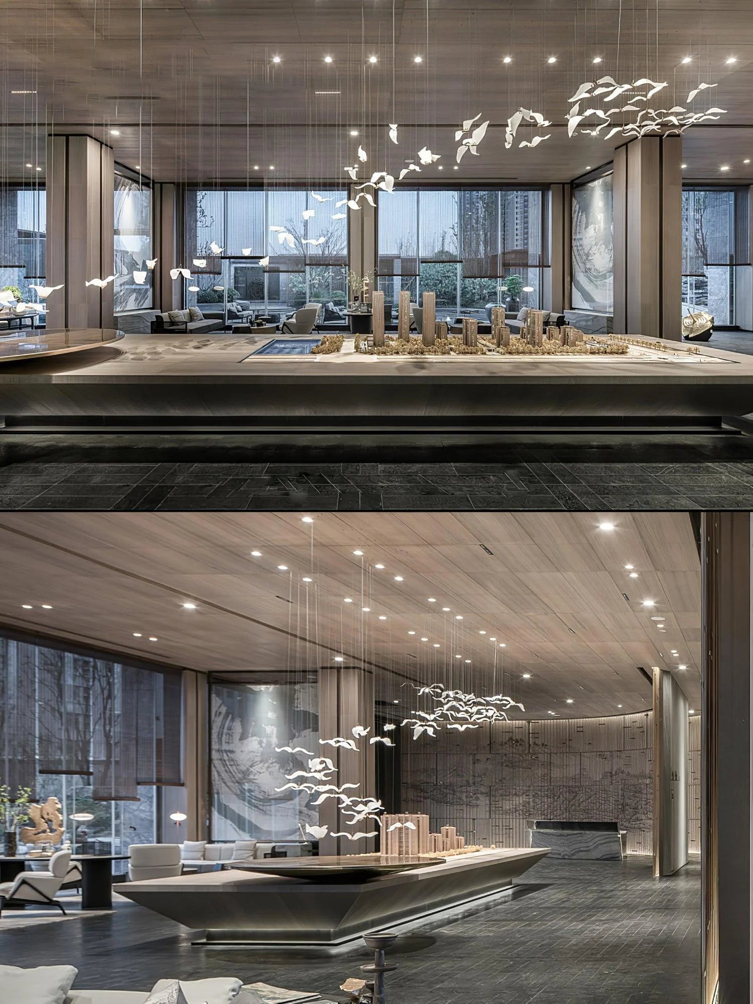 Large Seagull Chandelier - Yiarolight