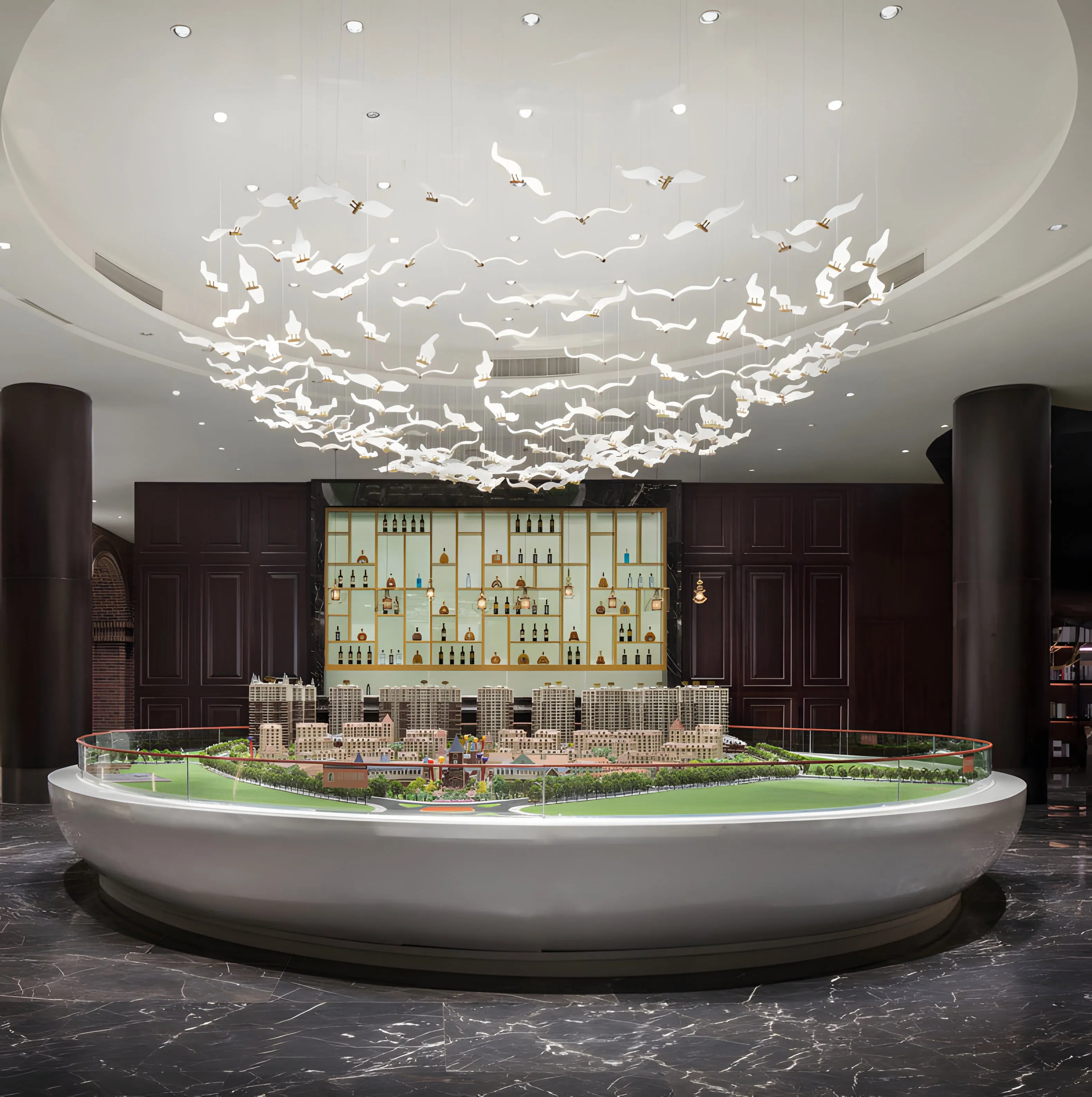 Large Seagull Chandelier - Yiarolight