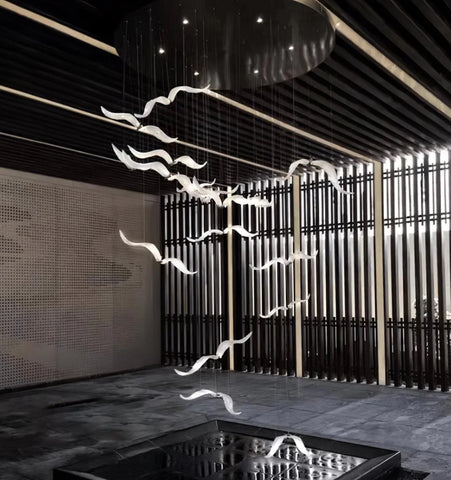 Large Seagull Chandelier - Yiarolight