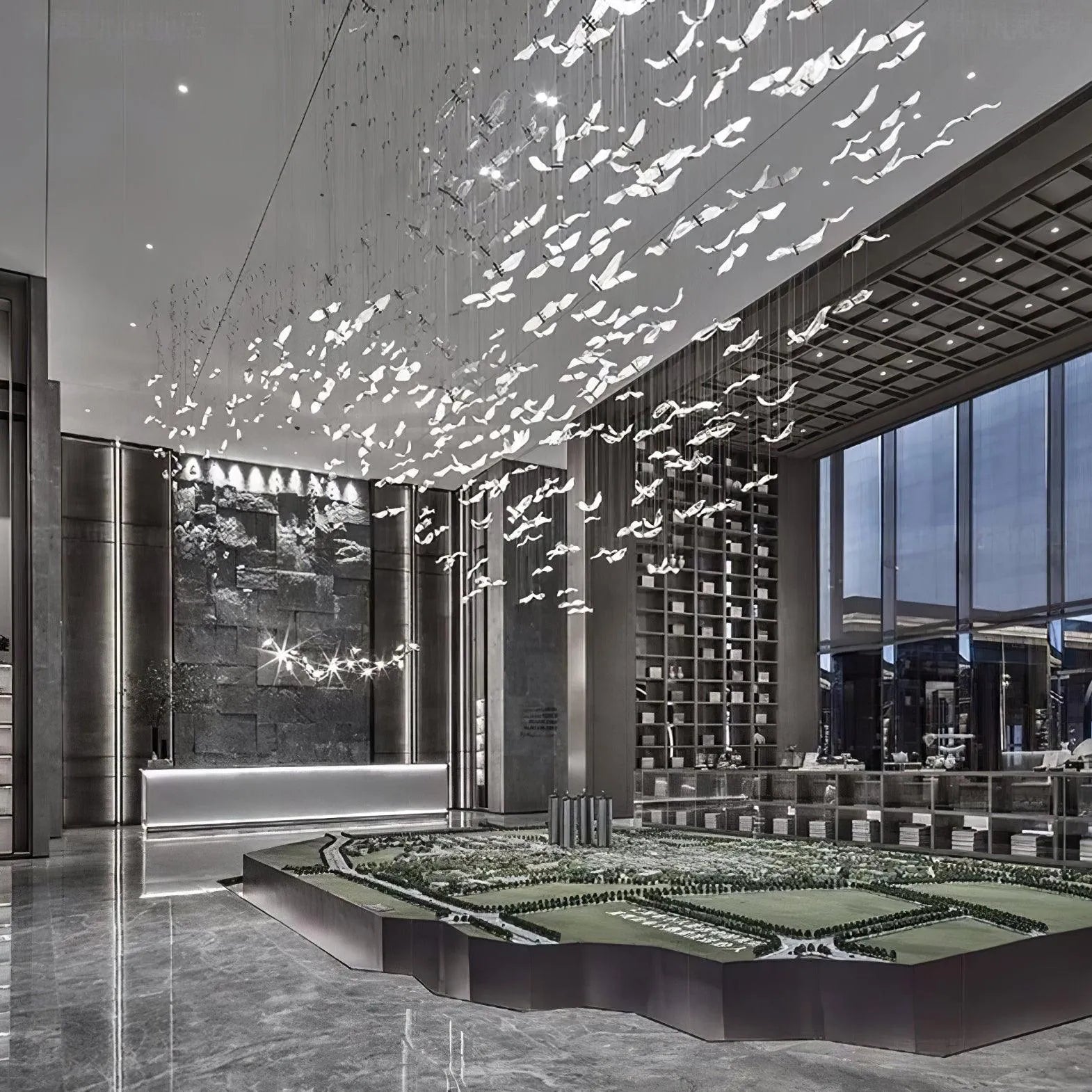 Large Seagull Chandelier - Yiarolight