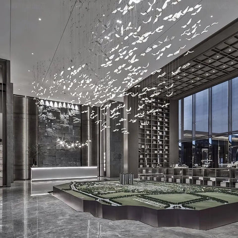 Large Seagull Chandelier - Yiarolight