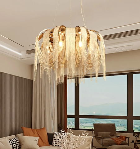 Length Chains Chandelier