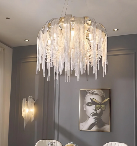 Length Chains Chandelier