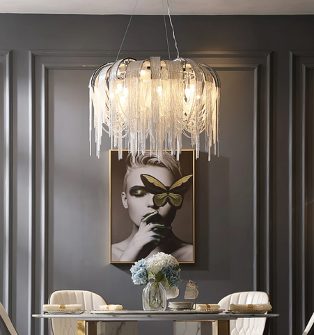 Length Chains Chandelier