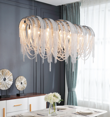 Length Chains Chandelier