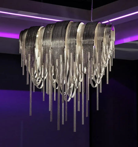 Length Chains Chandelier