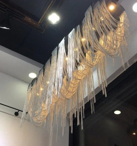 Length Chains Chandelier