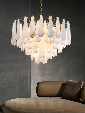 Lustre en albâtre Leon