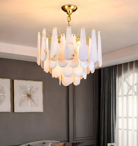 Lustre en albâtre Leon