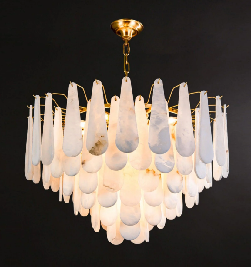 Lustre en albâtre Leon