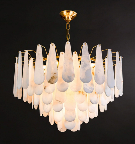 Lustre en albâtre Leon