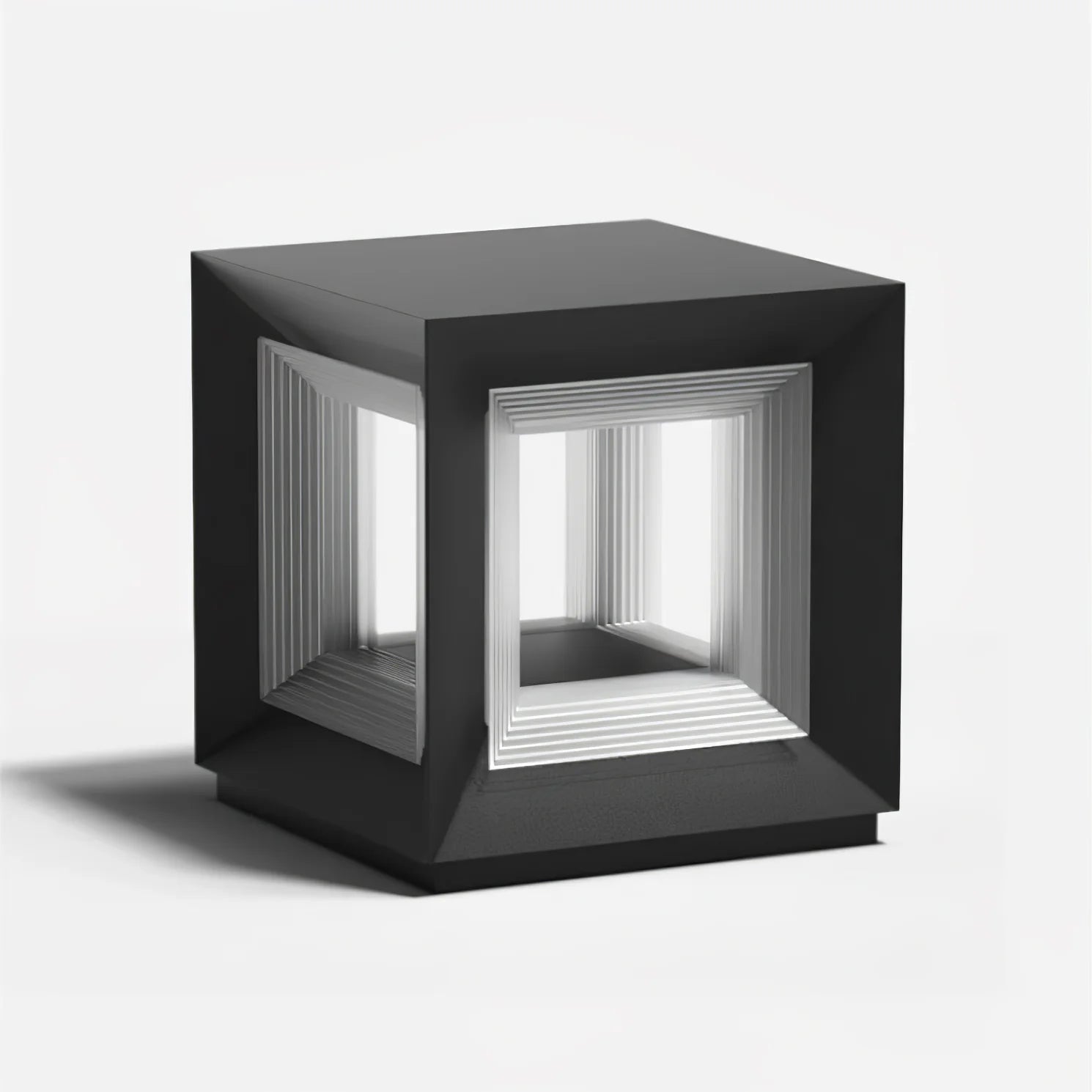 Light Cube Outdoor Post Light - Yiarolight